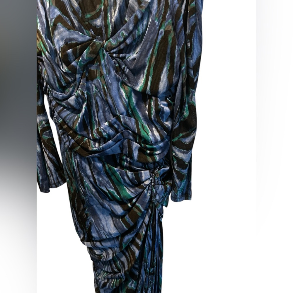 Diane Von Furstenberg Bettina Ruched Puff Dress - Picture 7 of 10